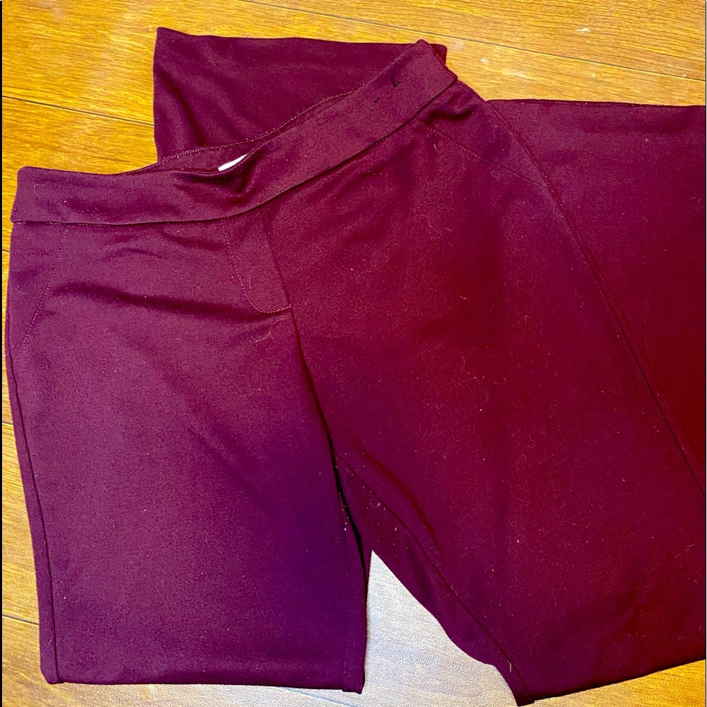 Burgundy Dress Pants